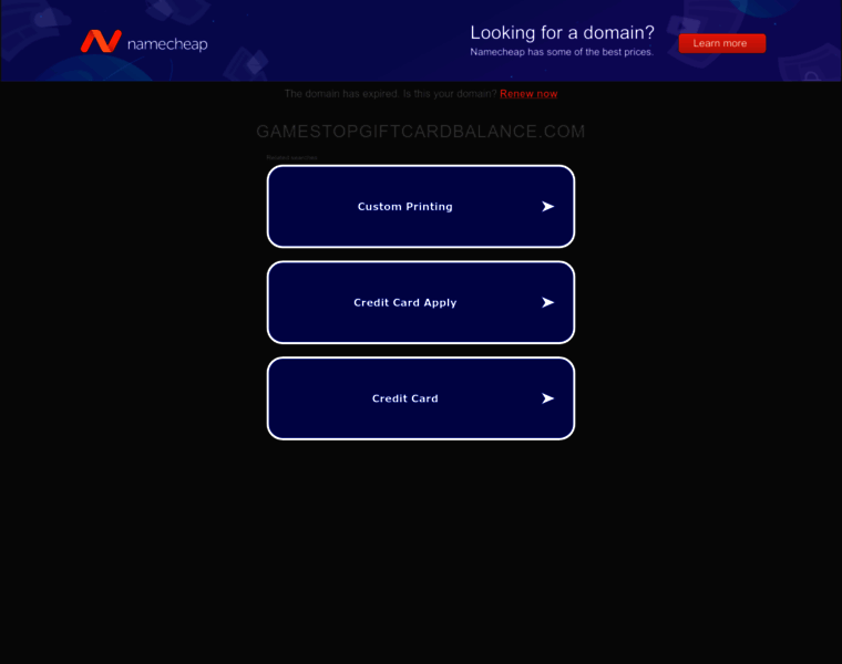 Gamestopgiftcardbalance.com thumbnail