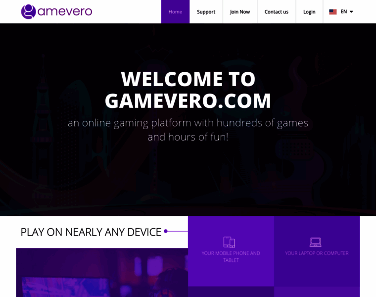 Gamevero.com thumbnail