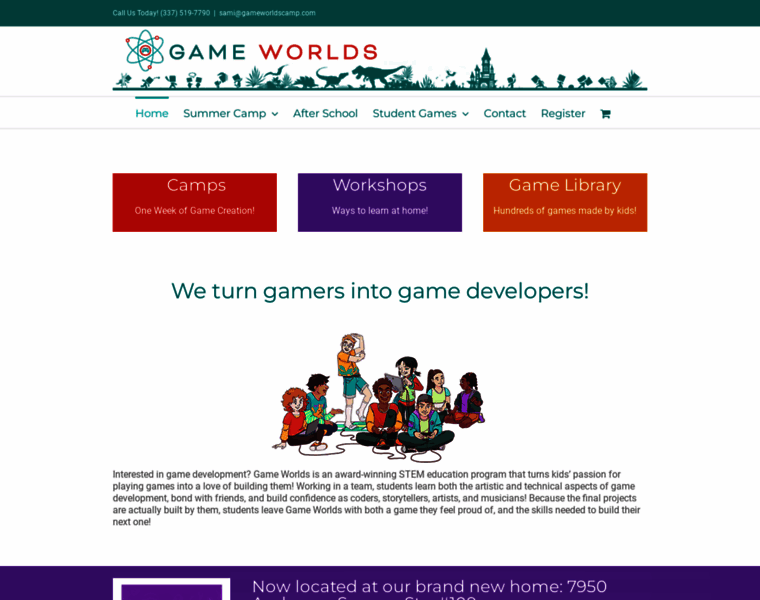 Gameworldscamp.com thumbnail