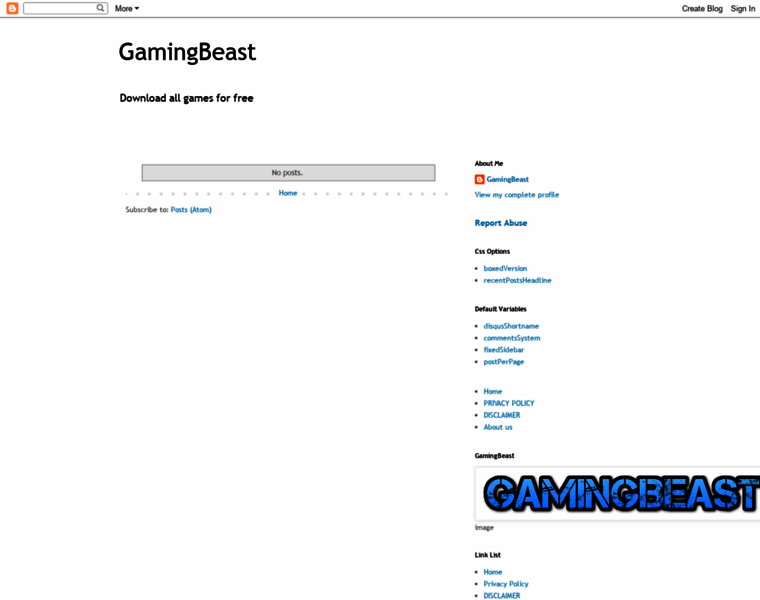 Gamingbeast.net thumbnail