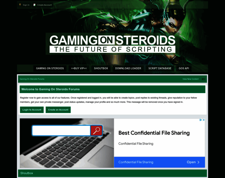 Gamingonsteroids.com thumbnail