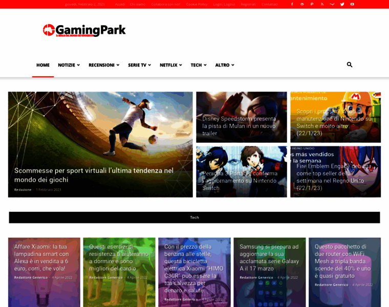 Gamingpark.it thumbnail