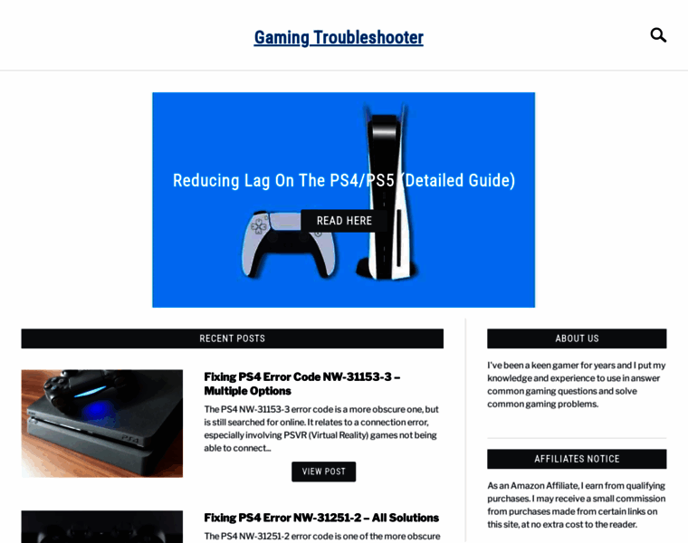 Gamingtroubleshooter.com thumbnail