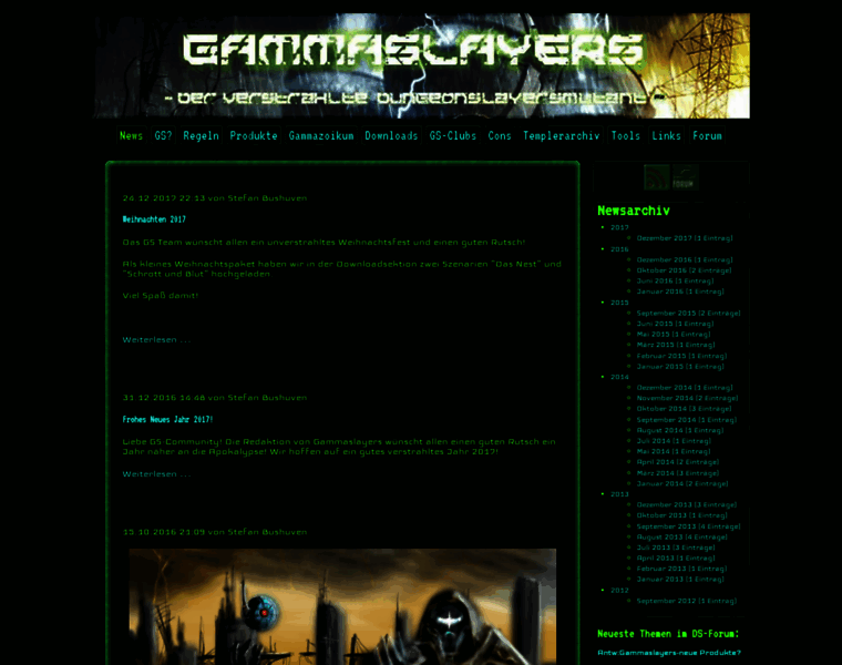 Gammaslayers.de thumbnail
