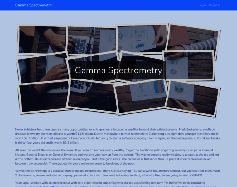 Gammaspectrometry.co.uk thumbnail