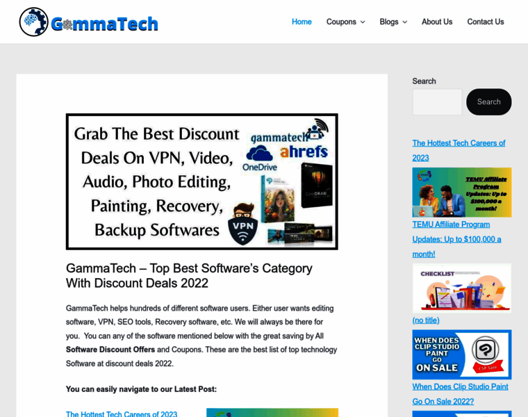 Gammatech.org thumbnail
