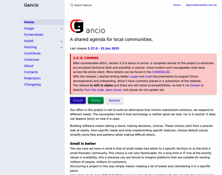 Gancio.org thumbnail Gancio.org thumbnail