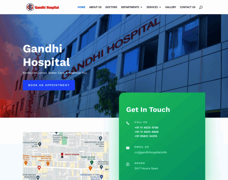 Gandhihospital.info thumbnail