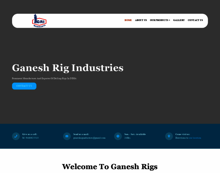 Ganeshrigindustries.com thumbnail