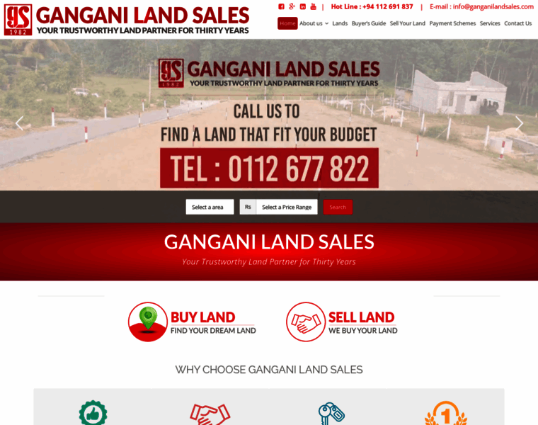 Ganganilandsales.com thumbnail