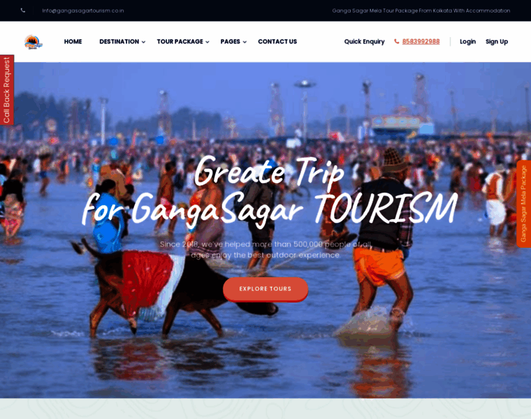 Gangasagartourism.co.in thumbnail