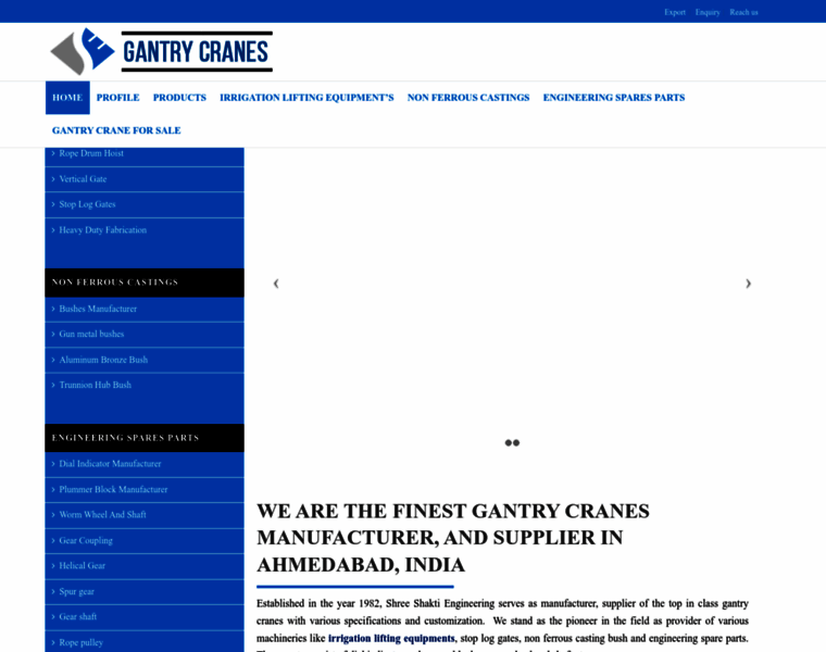 Gantrycranes.co.in thumbnail