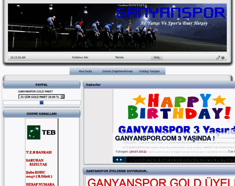 Ganyanspor.com thumbnail