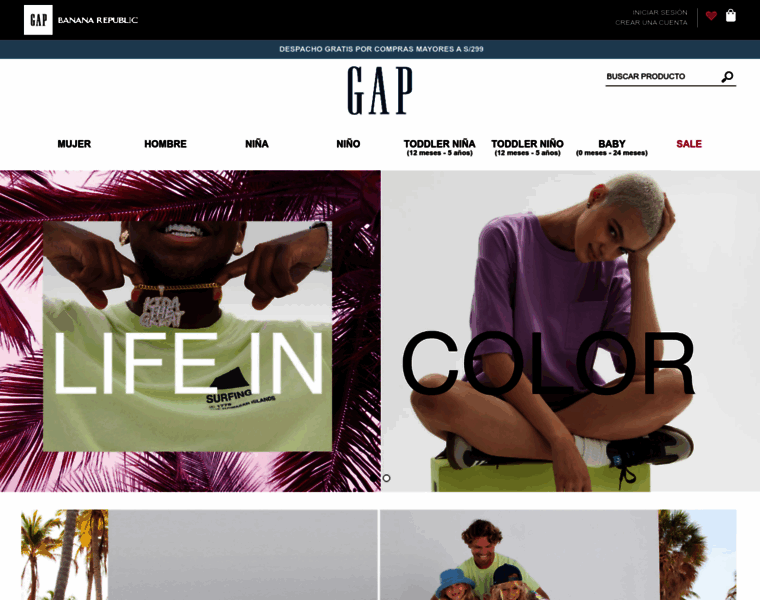 Gap.com.pe thumbnail