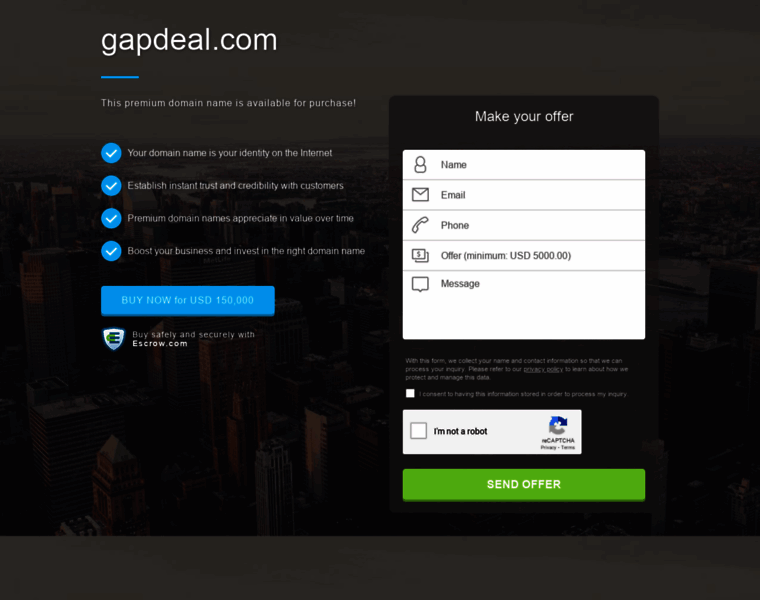Gapdeal.com thumbnail