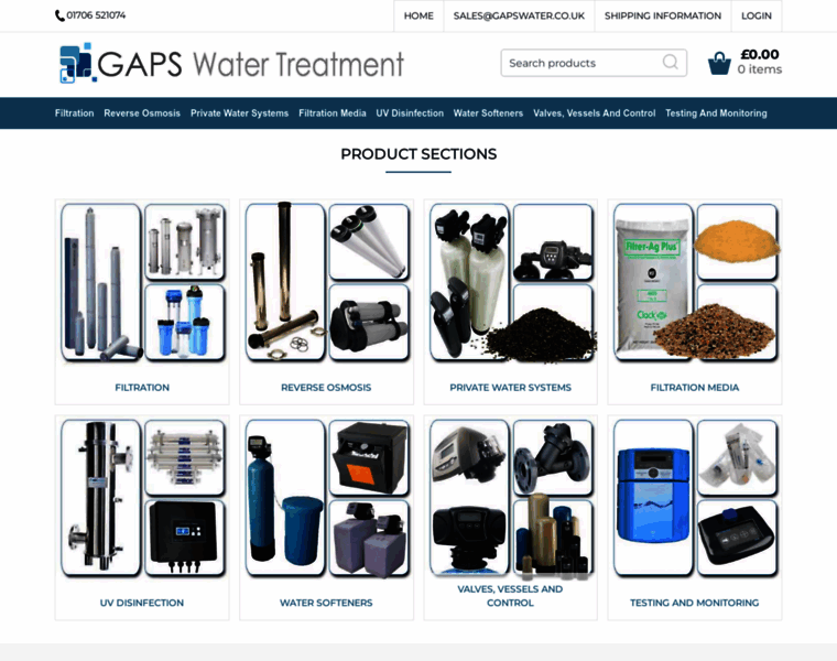 Gapswater.co.uk thumbnail