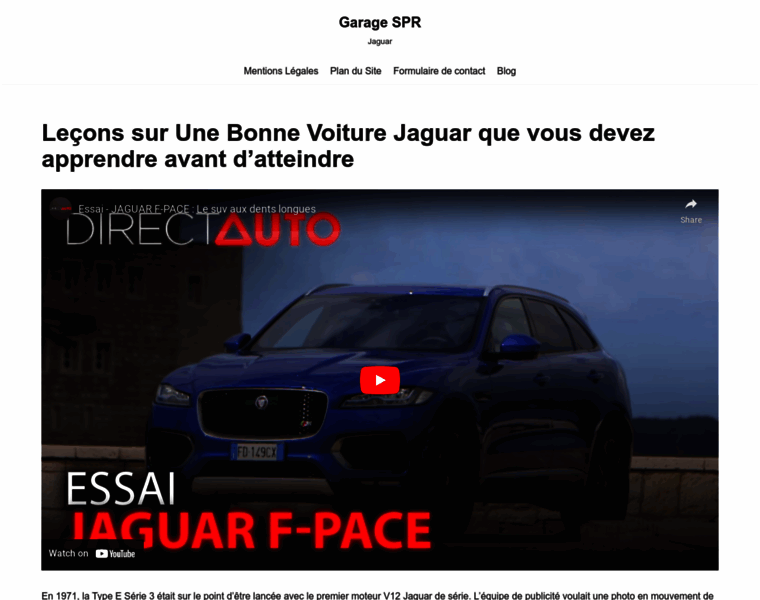 Garage-spr-jaguar.fr thumbnail