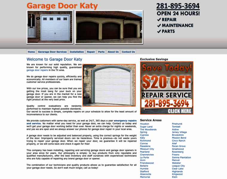 Garagedoor-katy.com thumbnail