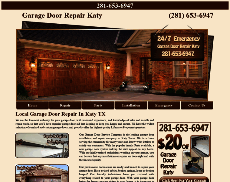 Garagedoorrepair--katy.com thumbnail