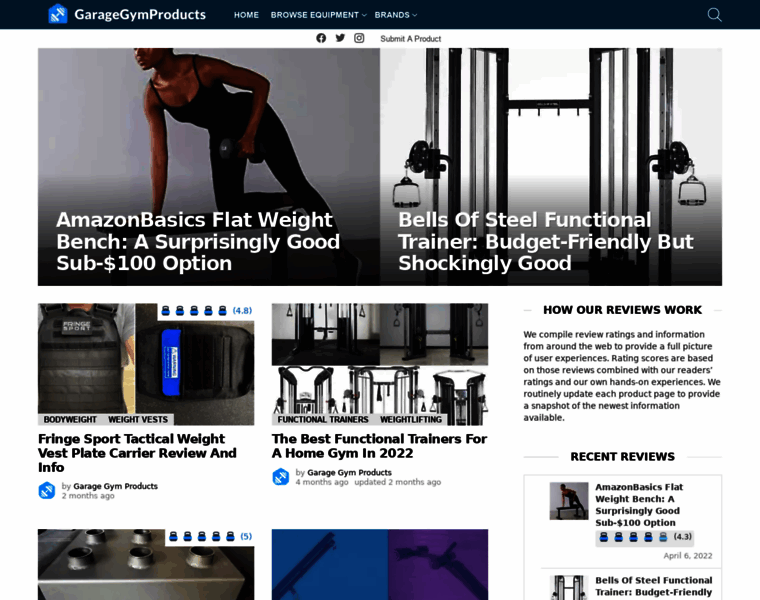 Garagegymproducts.com thumbnail
