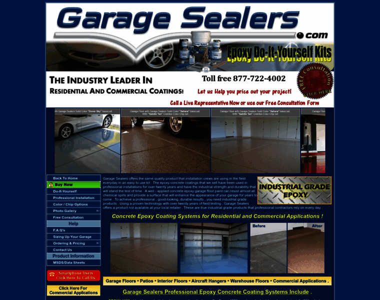 Garagesealers.com thumbnail