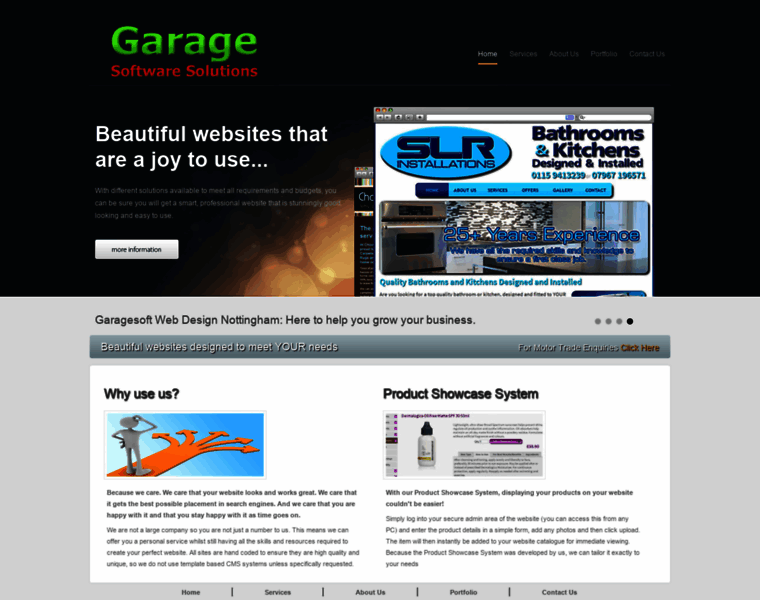 Garagesoft-web-design-nottingham.co.uk thumbnail