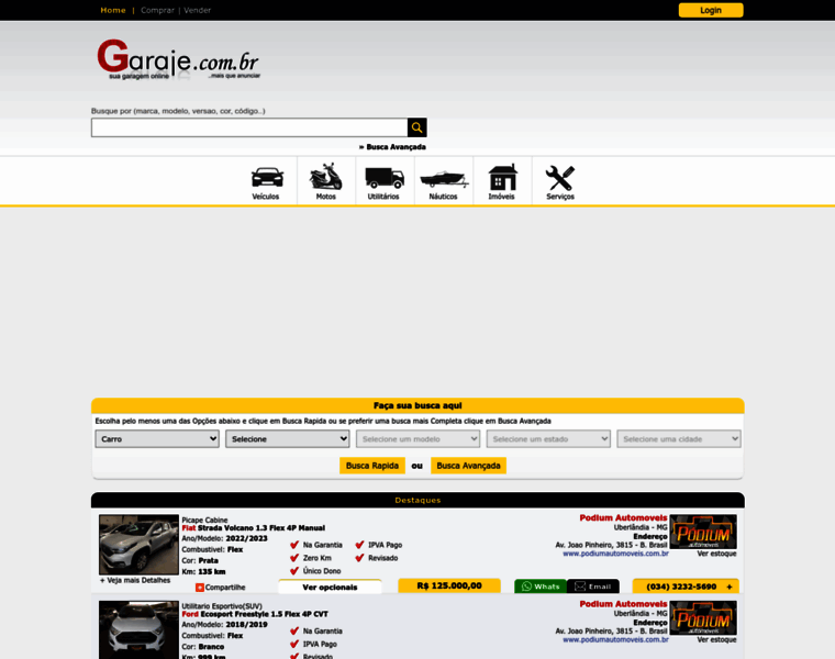 Garaje.com.br thumbnail