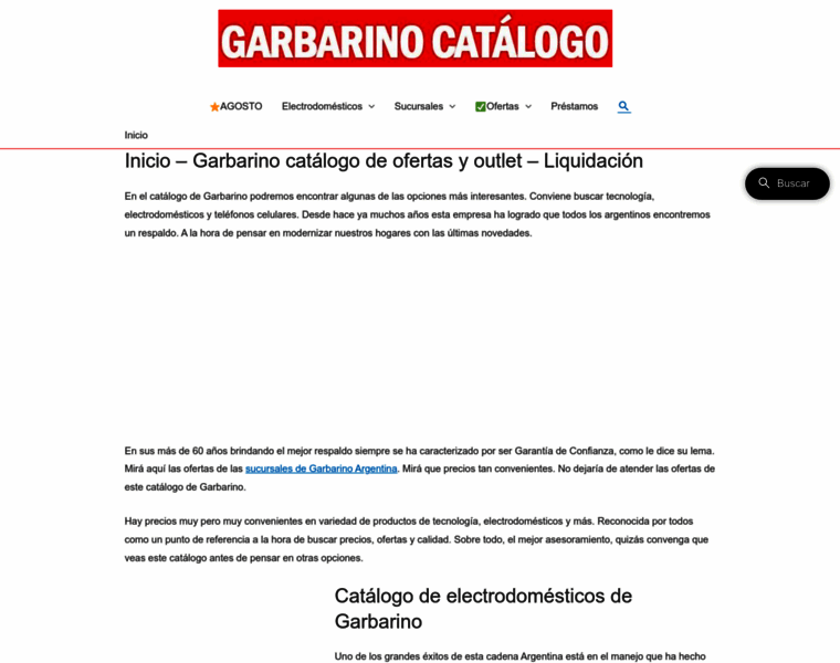 Garbarinocatalogo.com thumbnail