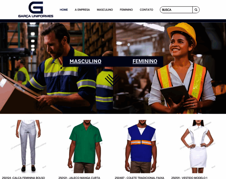 Garcauniformes.com.br thumbnail