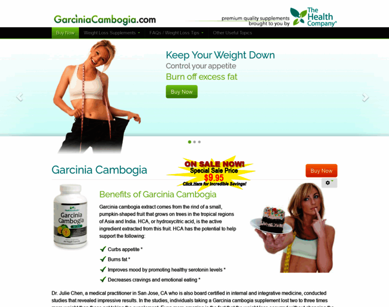 Garciniacambogia.com thumbnail