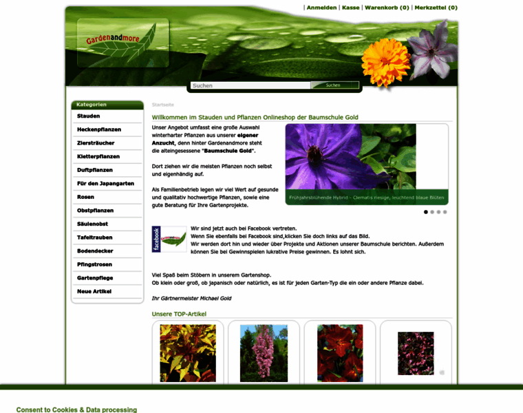 Gardenandmore.de thumbnail