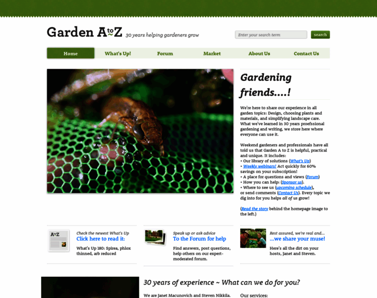 Gardenatoz.com thumbnail