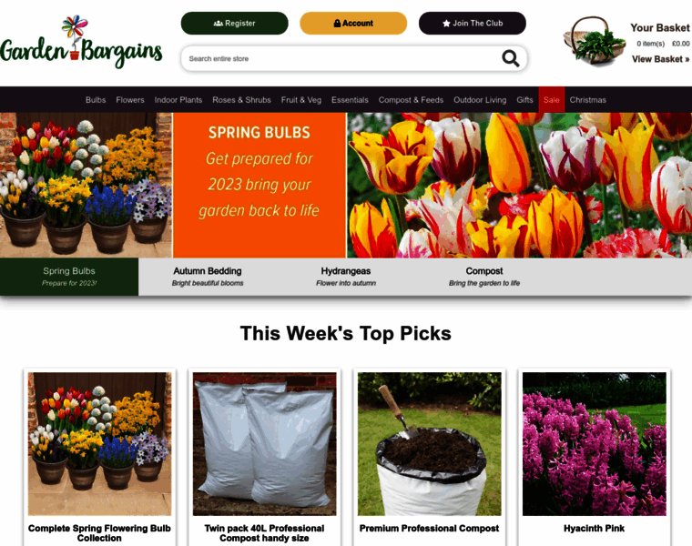 Gardenbargains.com thumbnail