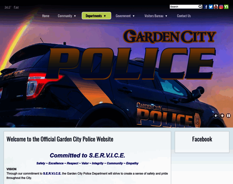 Gardencitypolice.org thumbnail