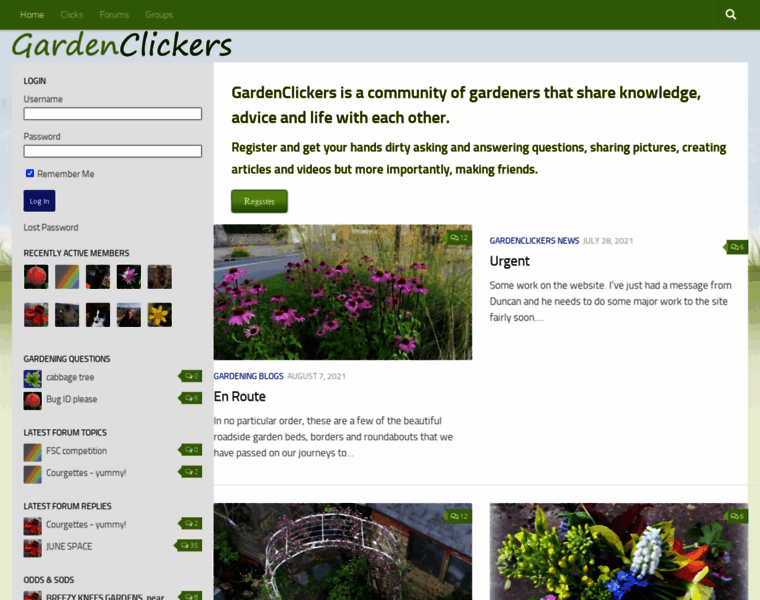 Gardenclickers.co.uk thumbnail