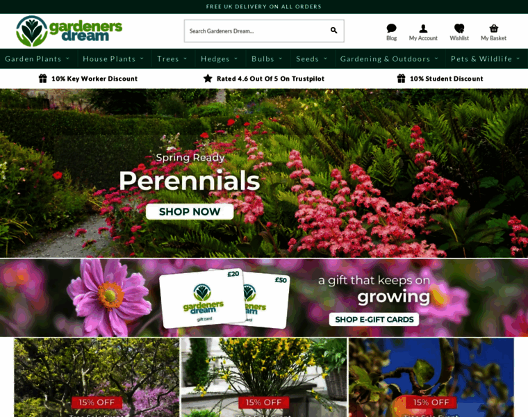 Gardenersdream.co.uk thumbnail