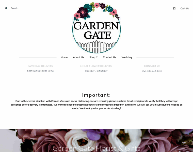 Gardengateflorist.net thumbnail