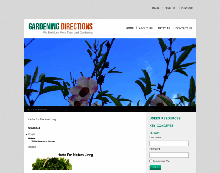 Gardeningdirections.com thumbnail