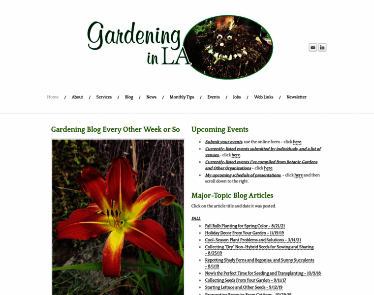 Gardeninginla.net thumbnail