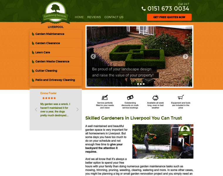 Gardeningliverpool.co.uk thumbnail