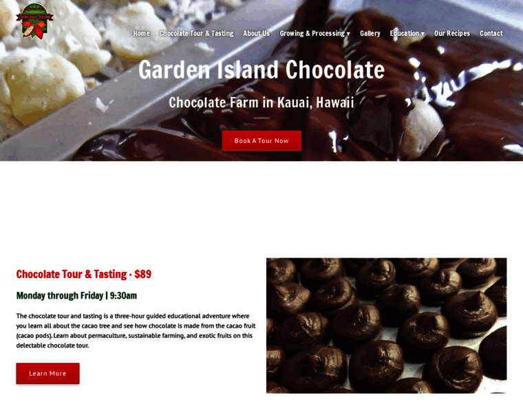 Gardenislandchocolate.com thumbnail