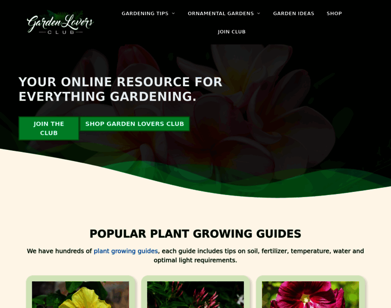 Gardenloversclub.com thumbnail
