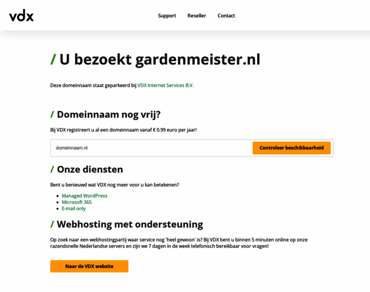 Gardenmeister.nl thumbnail