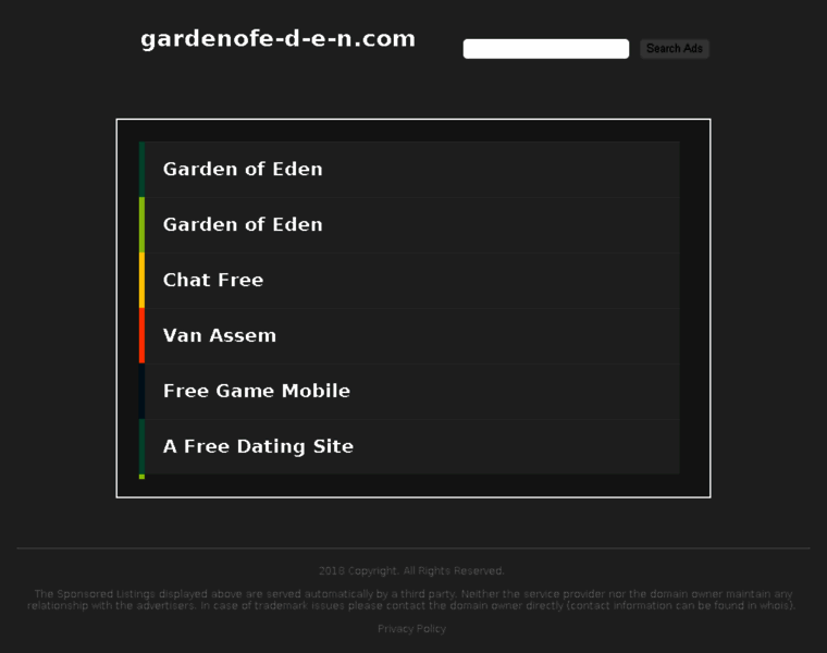 Gardenofe-d-e-n.com thumbnail