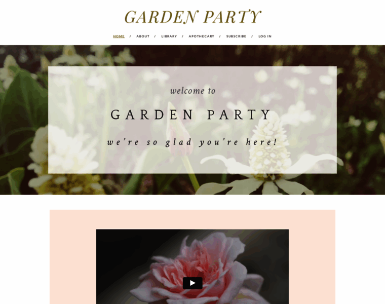 Gardenparty.love thumbnail