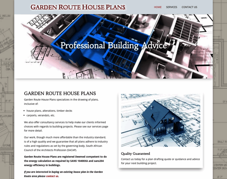 Gardenroutehouseplans.co.za thumbnail
