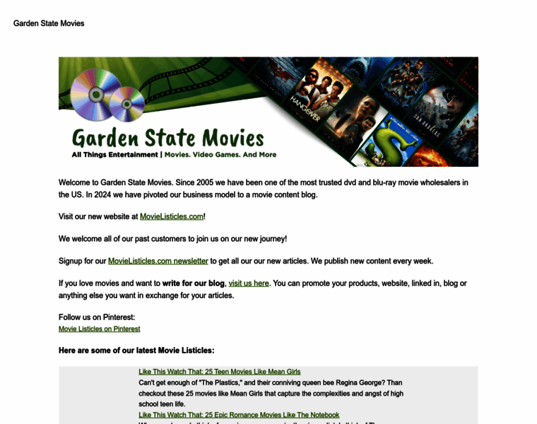 Gardenstatemovies.com thumbnail