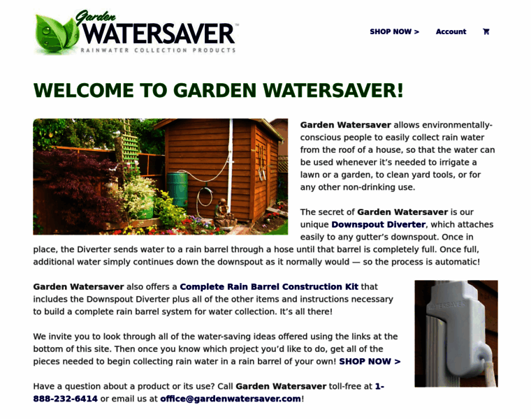 Gardenwatersaver.com thumbnail
