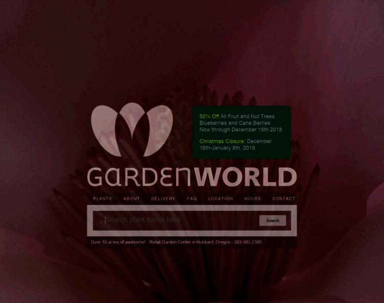 Gardenworldonline.com thumbnail