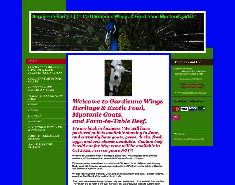 Gardiennewings.com thumbnail